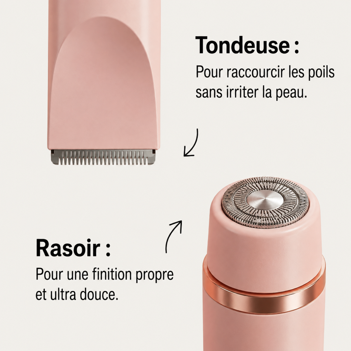 RASOIR 2 EN 1 POUR MAILLOT ET CORPS NIHELLE™