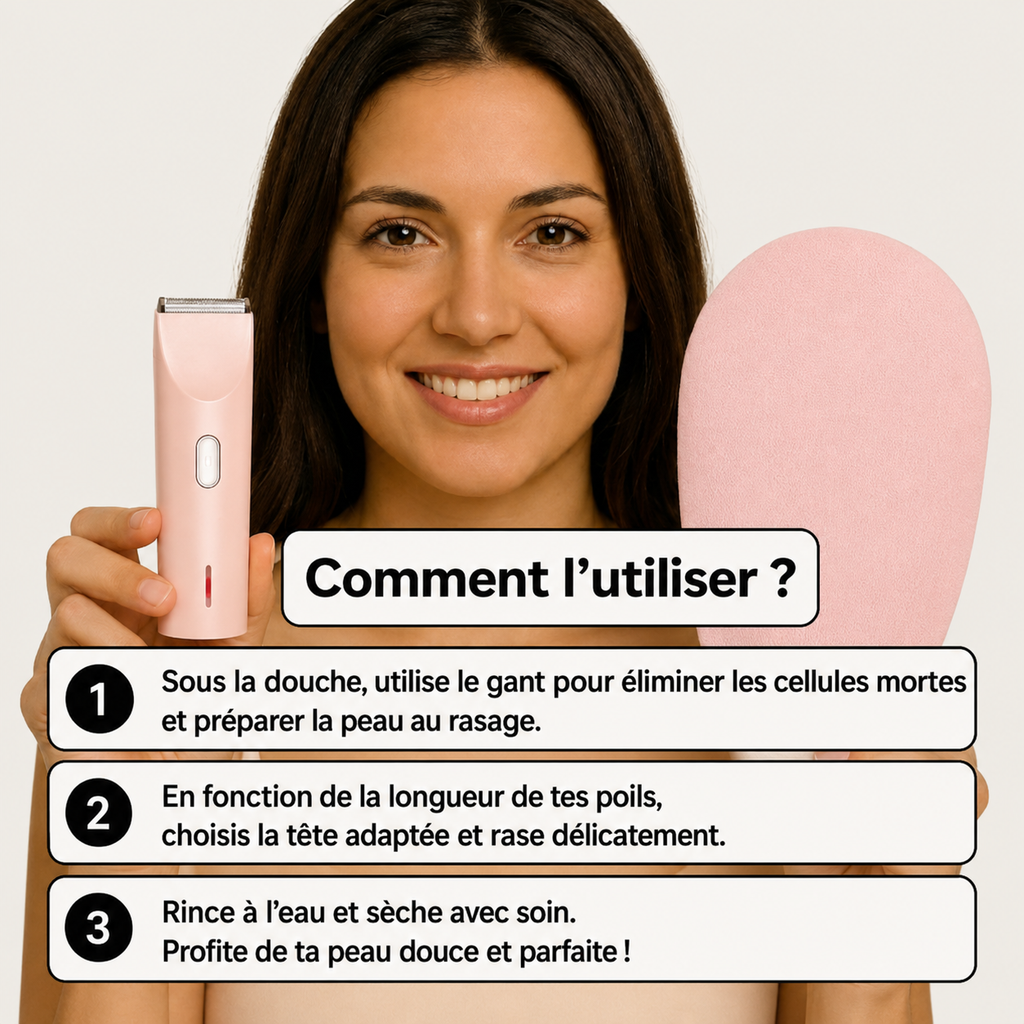 RASOIR 2 EN 1 POUR MAILLOT ET CORPS NIHELLE™